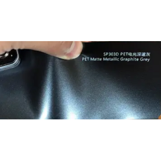 PRE-ORDER MATTE METALLIC GRAPHITE GREY WRAPFOLIE