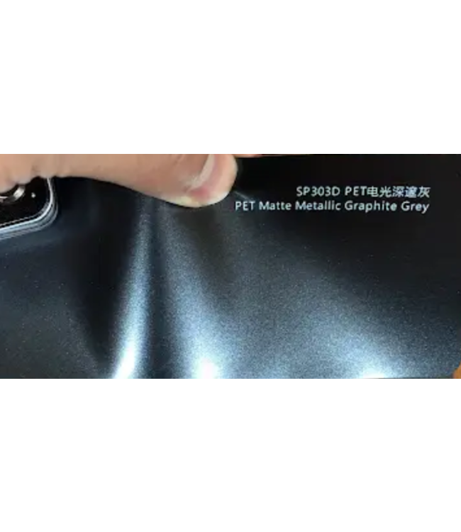 PRE-ORDER MATTE METALLIC GRAPHITE GREY WRAPFOLIE