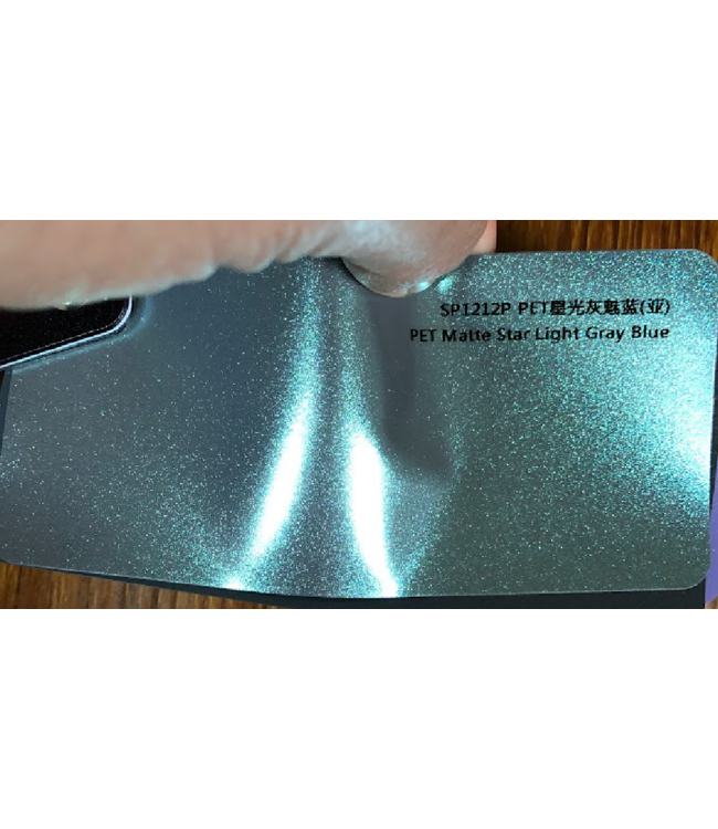 PRE-ORDER MATTE STAR LIGHT GREY BLUE WRAPFOLIE