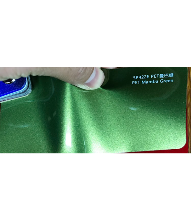 PRE-ORDER MAMBA GREEN WRAPFOLIE