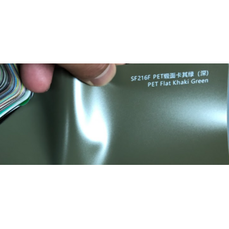 PREMIUMVINYLS PRE-ORDER FLAT KHAKI GREEN WRAPFOLIE