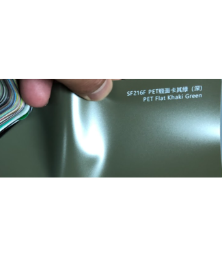 PREMIUMVINYLS PRE-ORDER FLAT KHAKI GREEN WRAPFOLIE