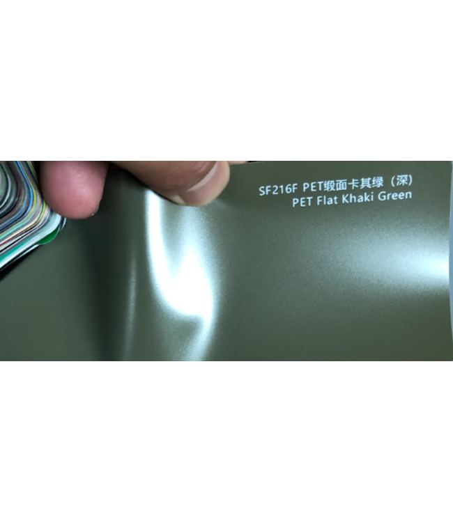 PRE-ORDER FLAT KHAKI GREEN WRAPFOLIE