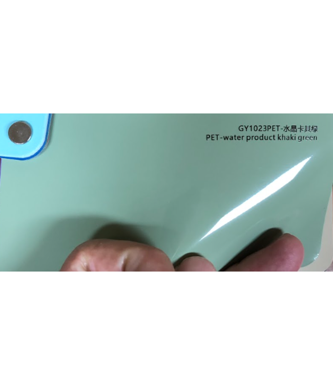 PRE-ORDER WATER KHAKI GREEN WRAPFOLIE