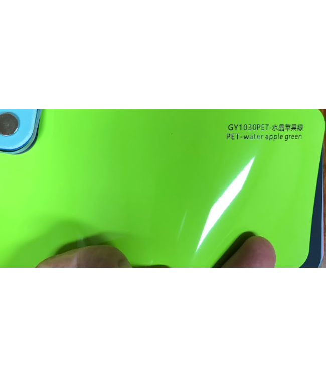 PRE-ORDER WATER APPEL GREEN WRAPFOLIE