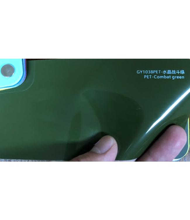 PRE-ORDER COMBAT GREEN WRAPFOLIE