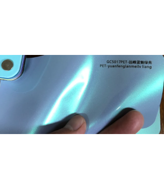 PREMIUMVINYLS PRE-ORDER METALLIC BRIGHT GREEN BLUE WRAPFOLIE