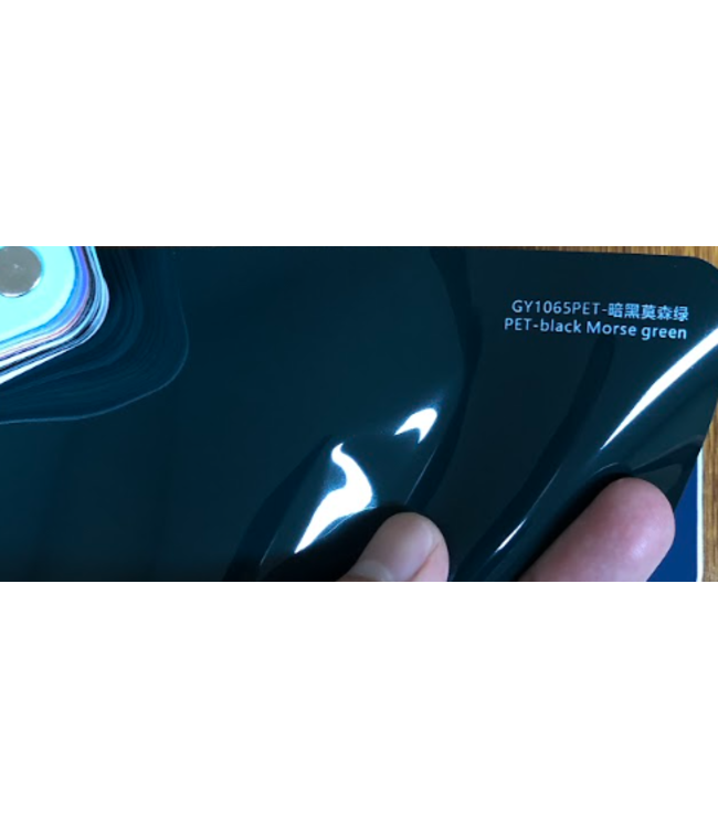 PRE-ORDER BLACK MORSE GREEN WRAPFOLIE