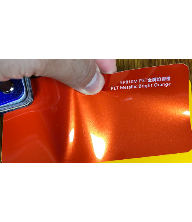 PRE-ORDER MATTE METALLIC BRIGHT ORANGE WRAPFOLIE