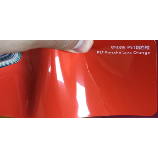 PRE-ORDER PORSCHE LAVA ORANGE WRAPFOLIE