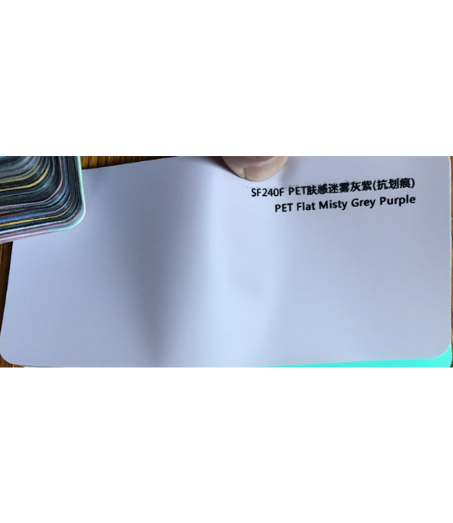 PRE-ORDER FLAT MISTY GREY PURPLE WRAPFOLIE