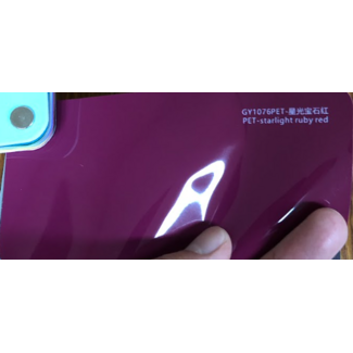 PREMIUMVINYLS PRE-ORDER STARLIGHT RUBY RED WRAPFOLIE