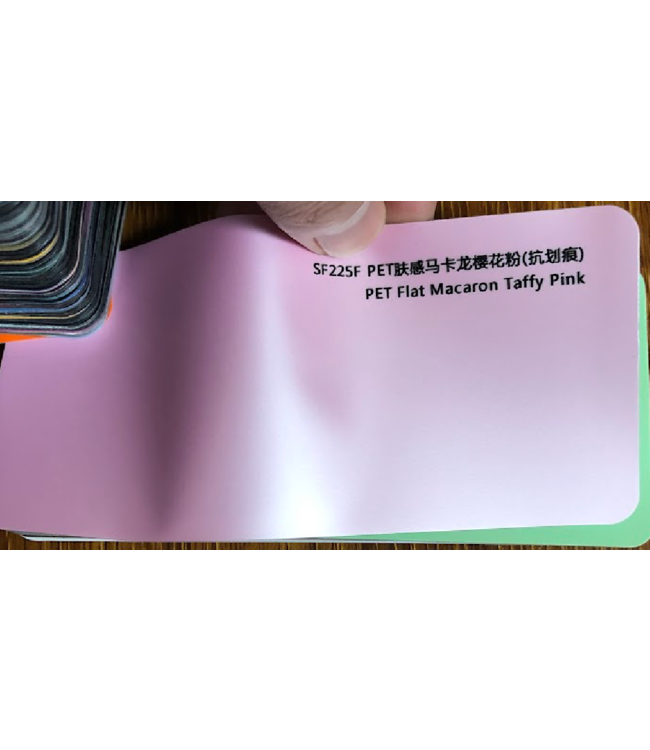 PRE-ORDER FLAT MACARON TAFFY PINK WRAPFOLIE