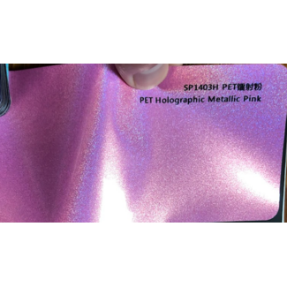 PREMIUMVINYLS PRE-ORDER HOLOGRAPHIC METALLIC PINK WRAPFOLIE