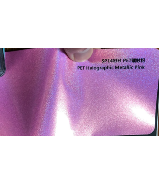 PREMIUMVINYLS PRE-ORDER HOLOGRAPHIC METALLIC PINK WRAPFOLIE