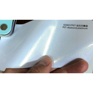 PREMIUMVINYLS PRE-ORDER DIAMOND PLATINUM WRAPFOLIE