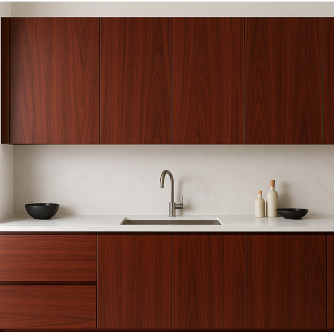 Houtlook Klassiek Kastanje plakfolie