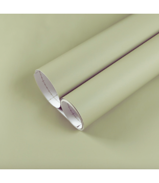 Mat silk olijf