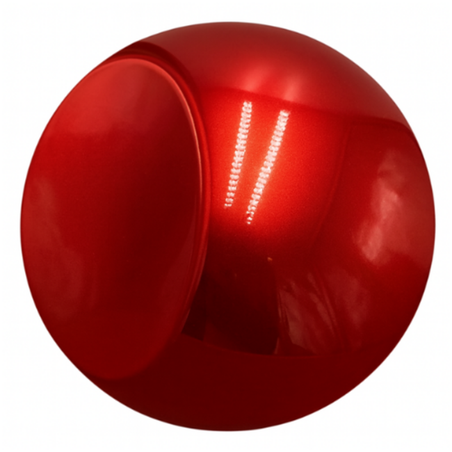 GLANS METALLIC RODE WRAPFOLIE