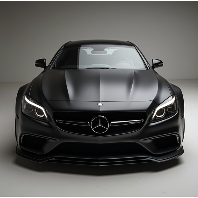 ROL KORTING: MAT ZWARTE WRAPFOLIE