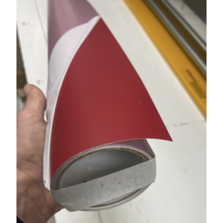 PREMIUMVINYLS AANBIEDING: 3.5meter Mat Rood