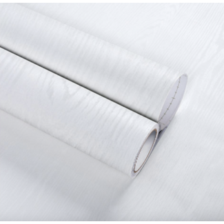 Houtlook witte plakfolie