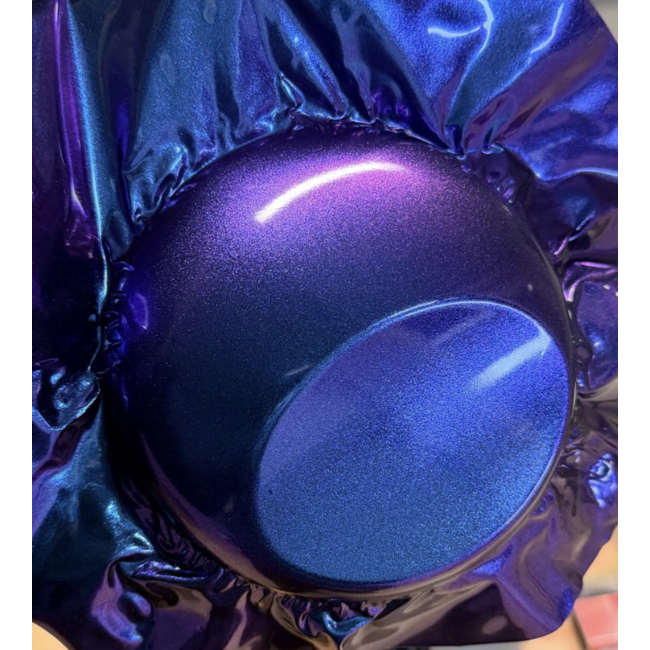 METALLIC KAMELEON PAARS BLAUW