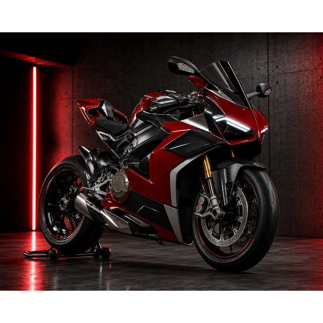 GLANS DONKER ROOD WRAPFOLIE