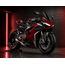 GLANS DONKER ROOD WRAPFOLIE
