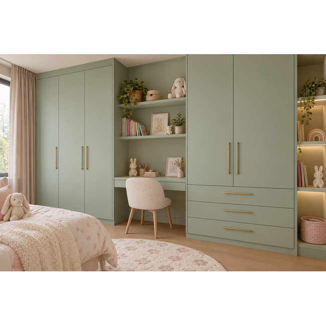 Mat Silk Fris Olijf