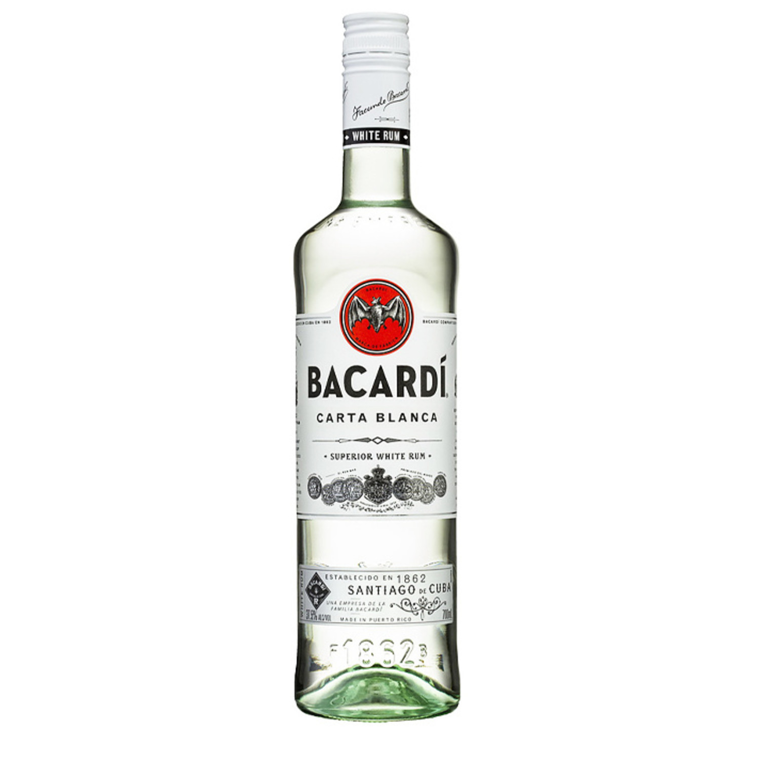 Bacardi Carta Blanca 100CL Boozly