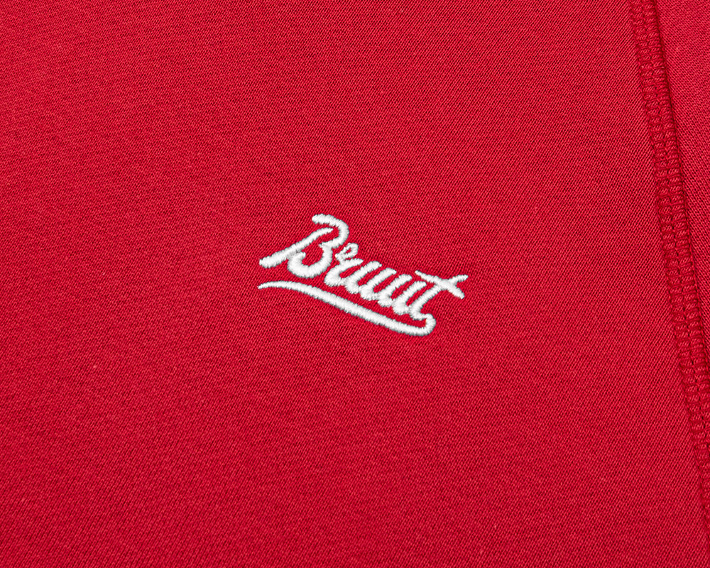 Essential Hoodie True Red Bruut Essential Hoodie True Red