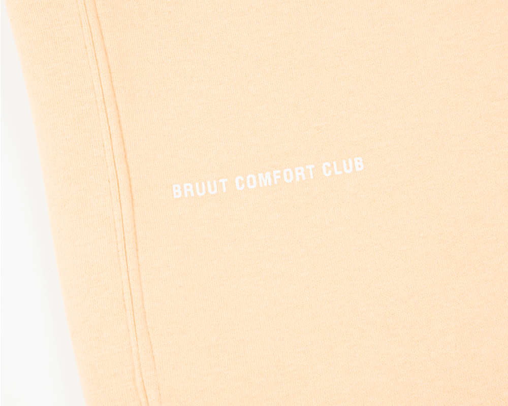 Hoodie Peach Bruut Comfort Club Hoodie Peach