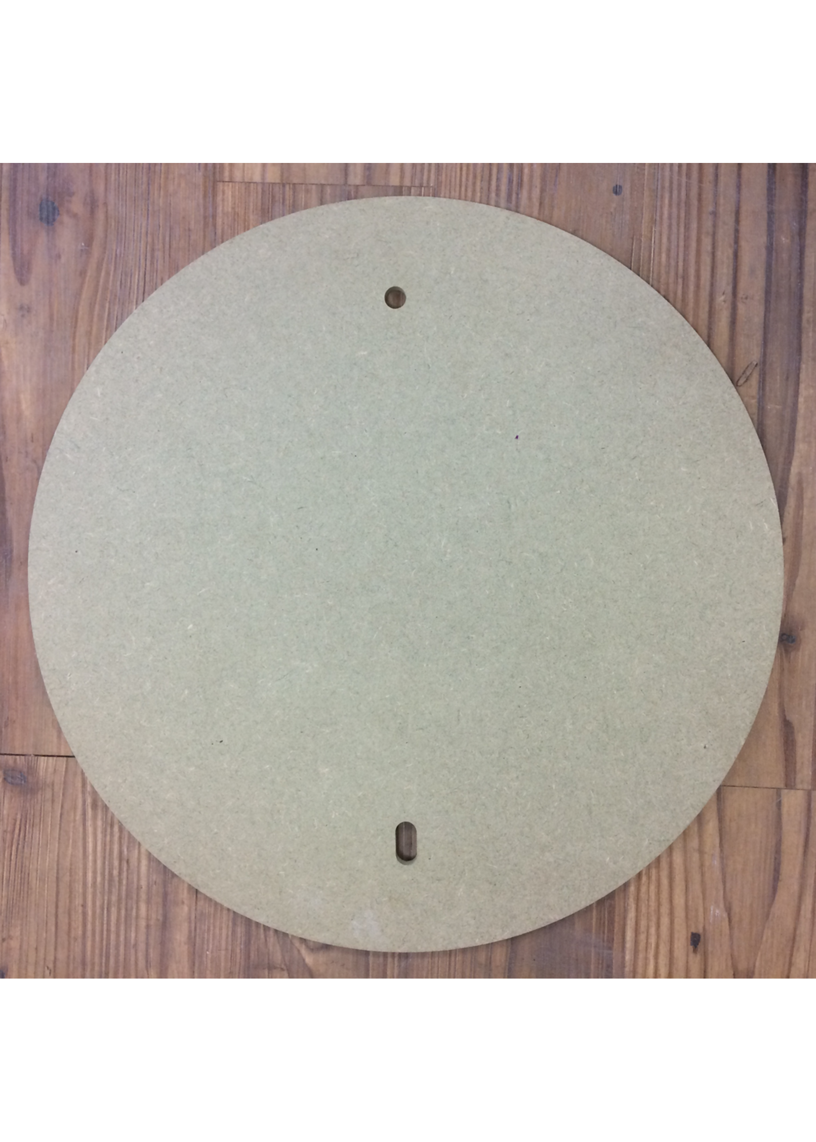 30cm Pre drilled Round MDF Batt