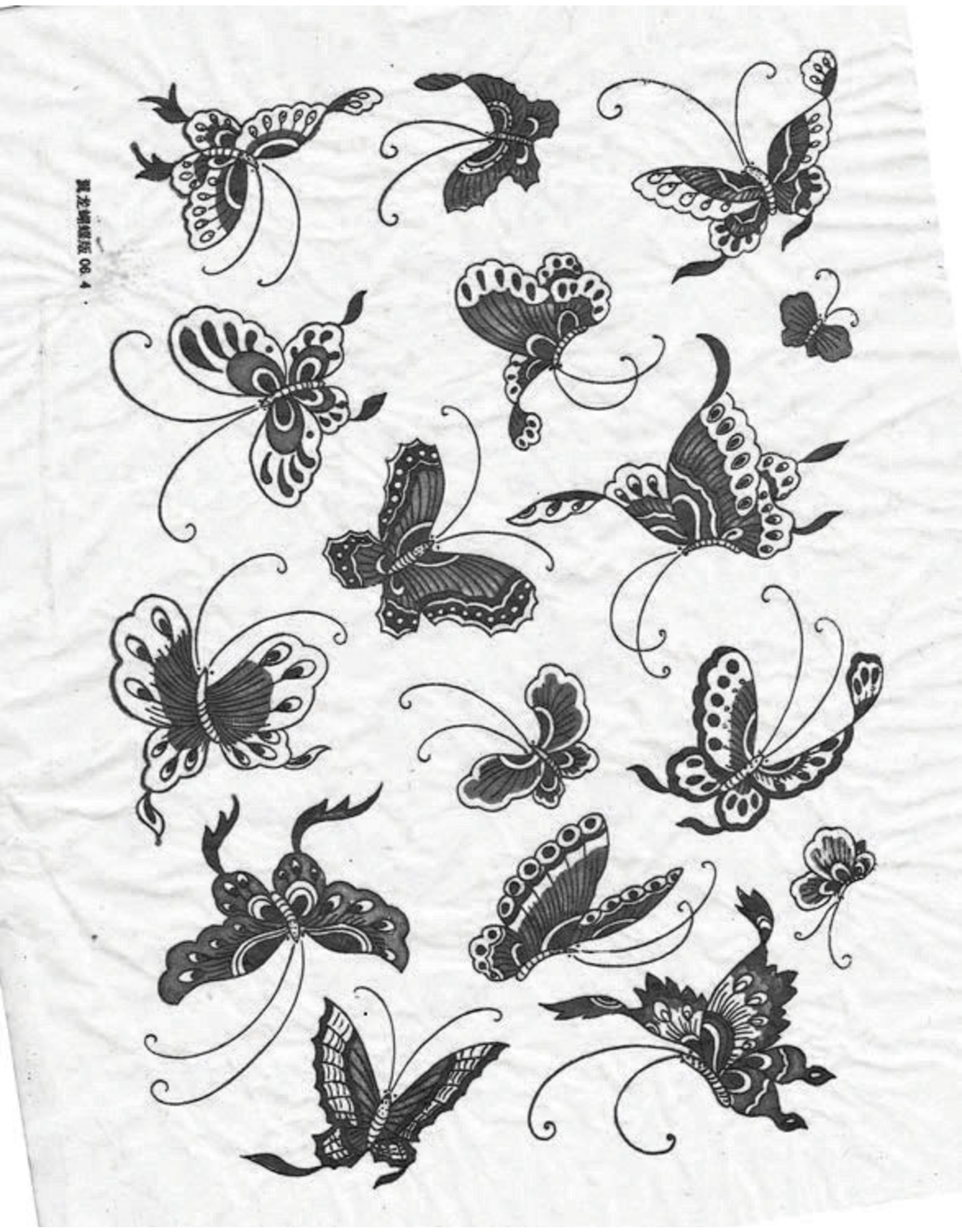 Sanbao Butterfly decal 4