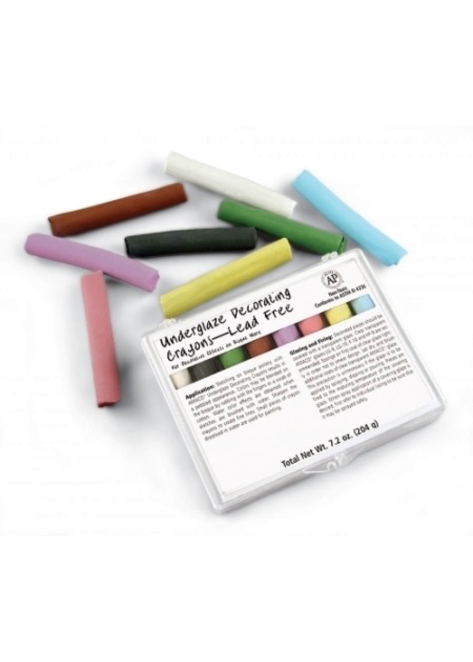 Underglaze Chalk Crayons Set 208