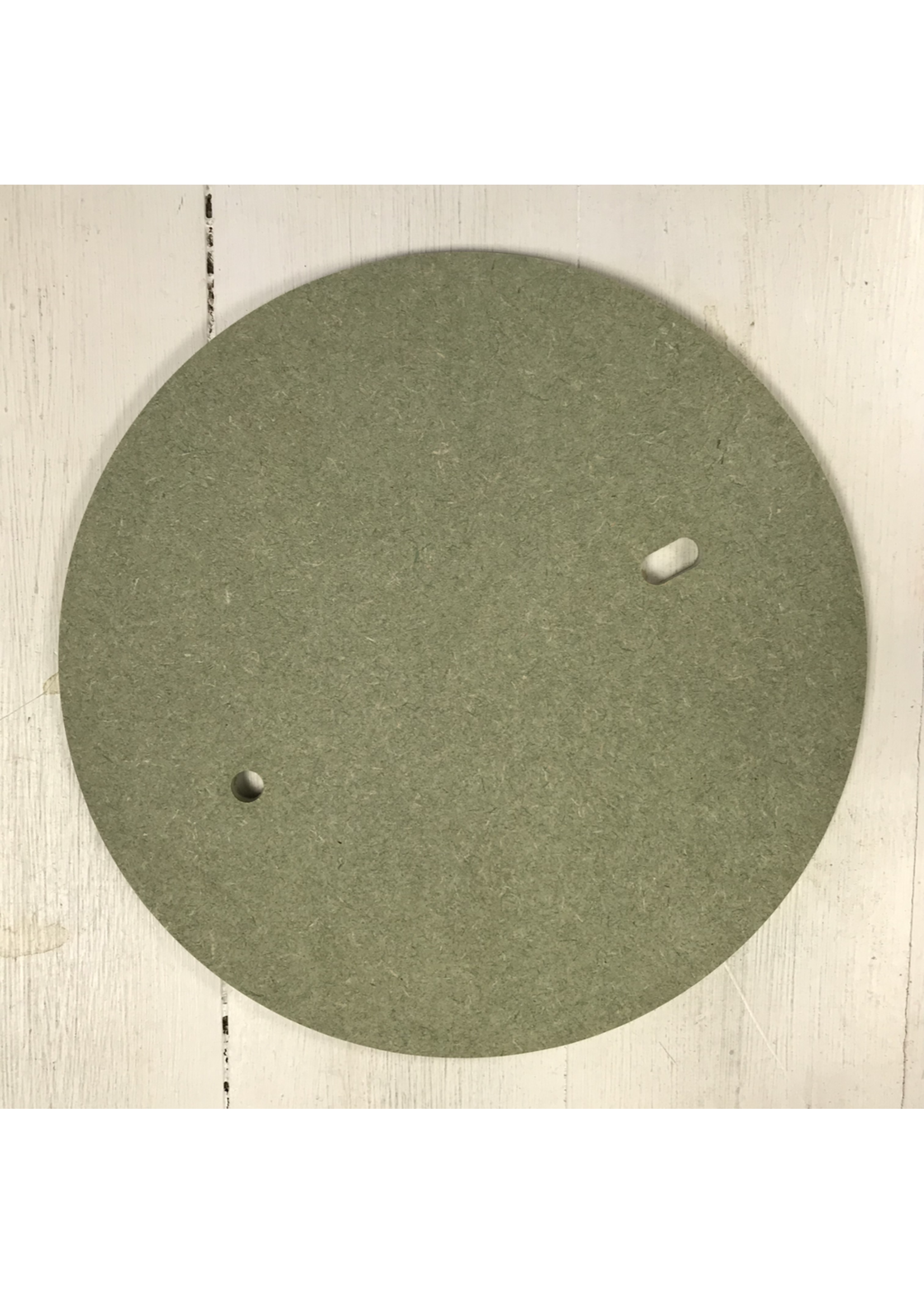 25cm Pre drilled Round MDF Batt