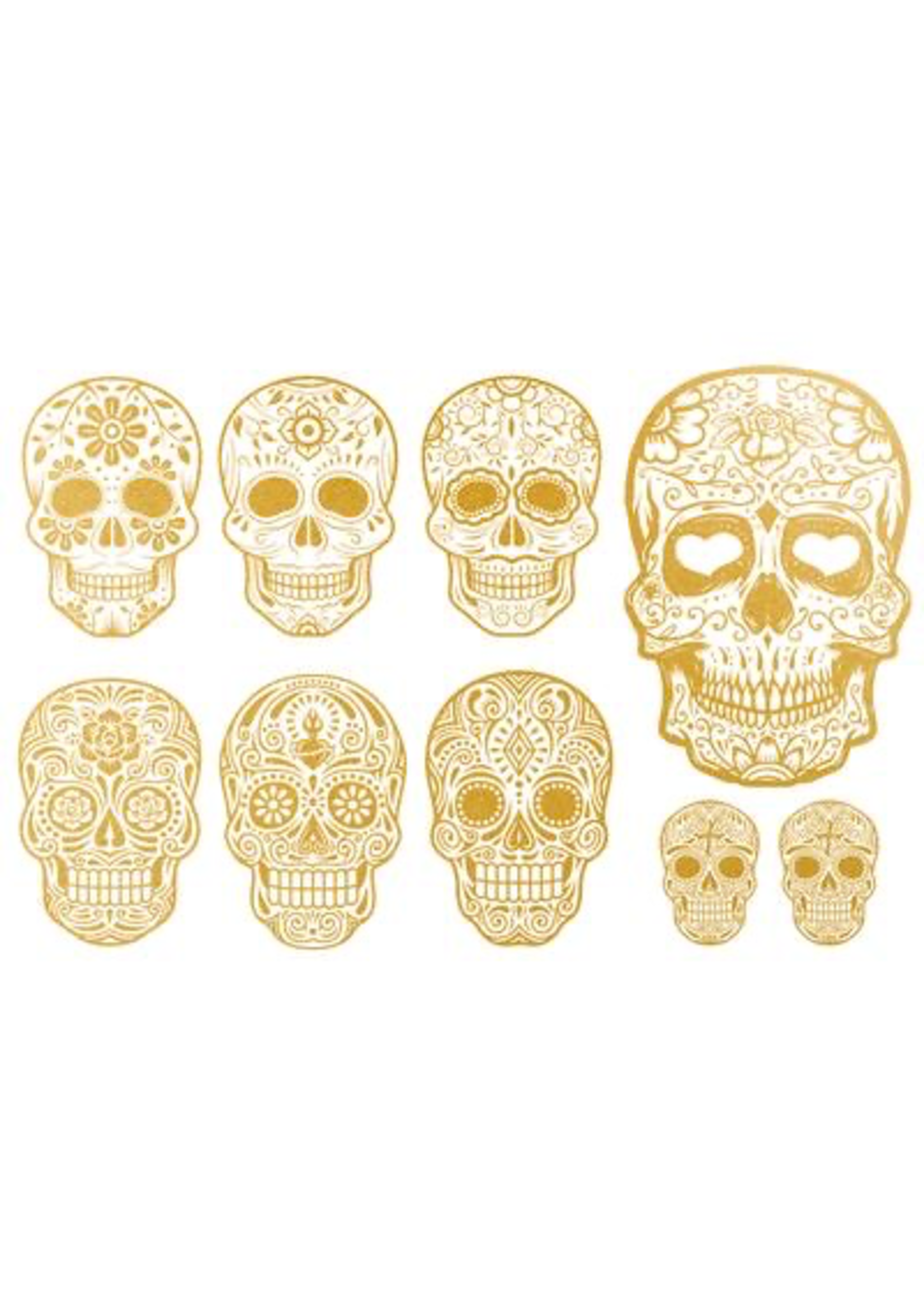 Sanbao Gold Skull