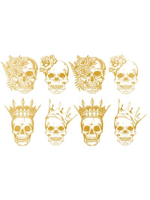 Sanbao Gold Skull King & Queen