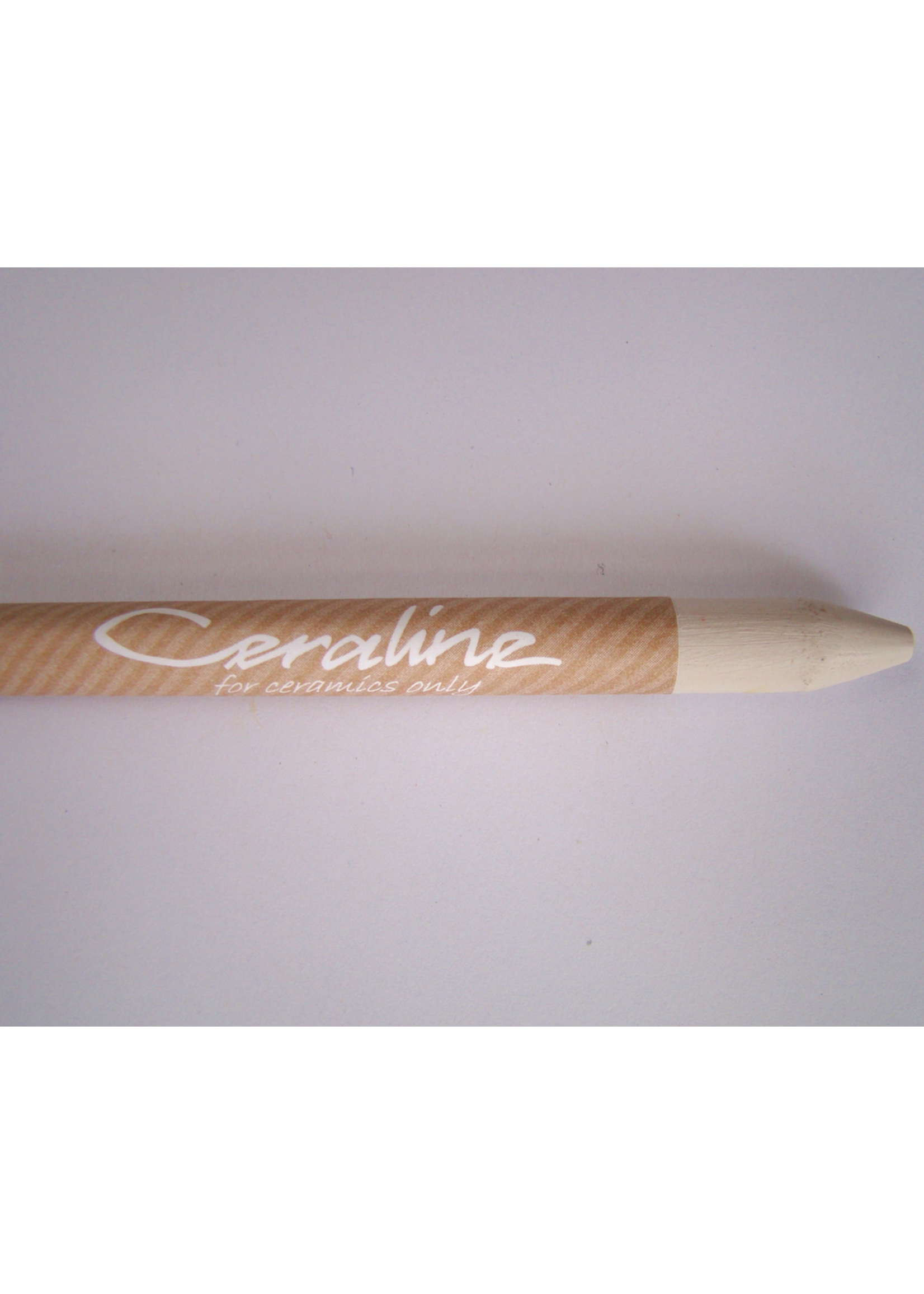 Ceraline White Wax Crayon - Earthenware