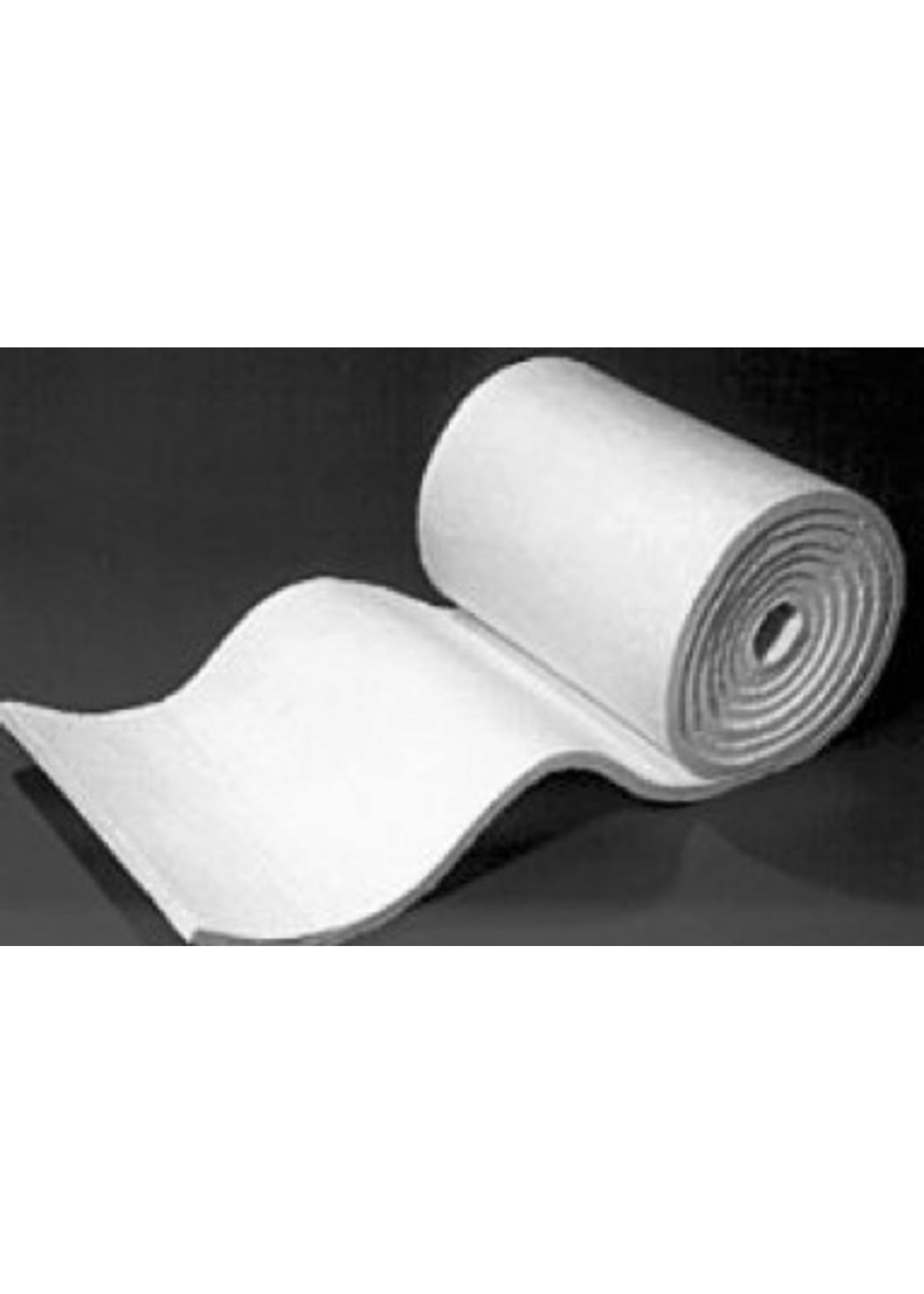 Ceramic Fibre Blanket (198kgm2) 25mm (body soluble) 1 linear metre