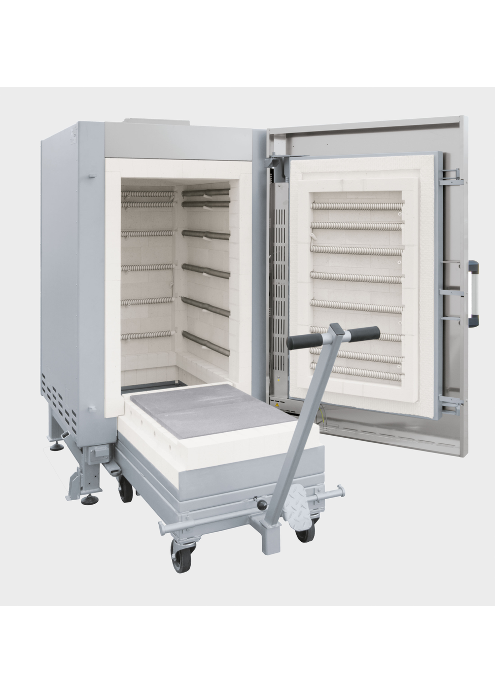 660Lt Draw-Loading Kiln with 5 Sided Heating - 1340˚C max ...
