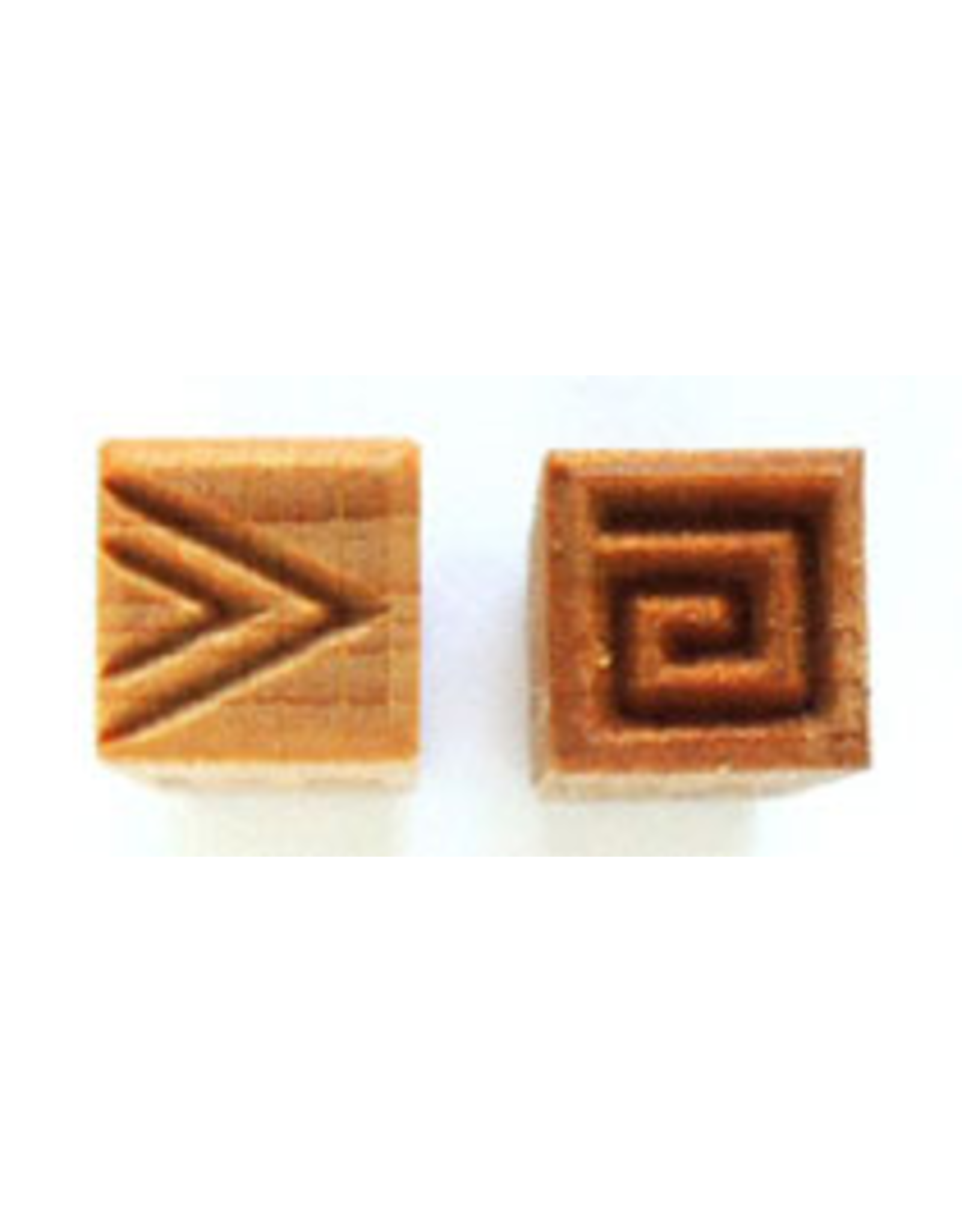 Triangles & greek key Stamp