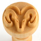 Ram Stamp - 2.5cm - Bluematchbox Potters Supplies Ltd