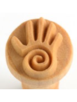 MKM tools Swirl and hand stamp (2.5cm)