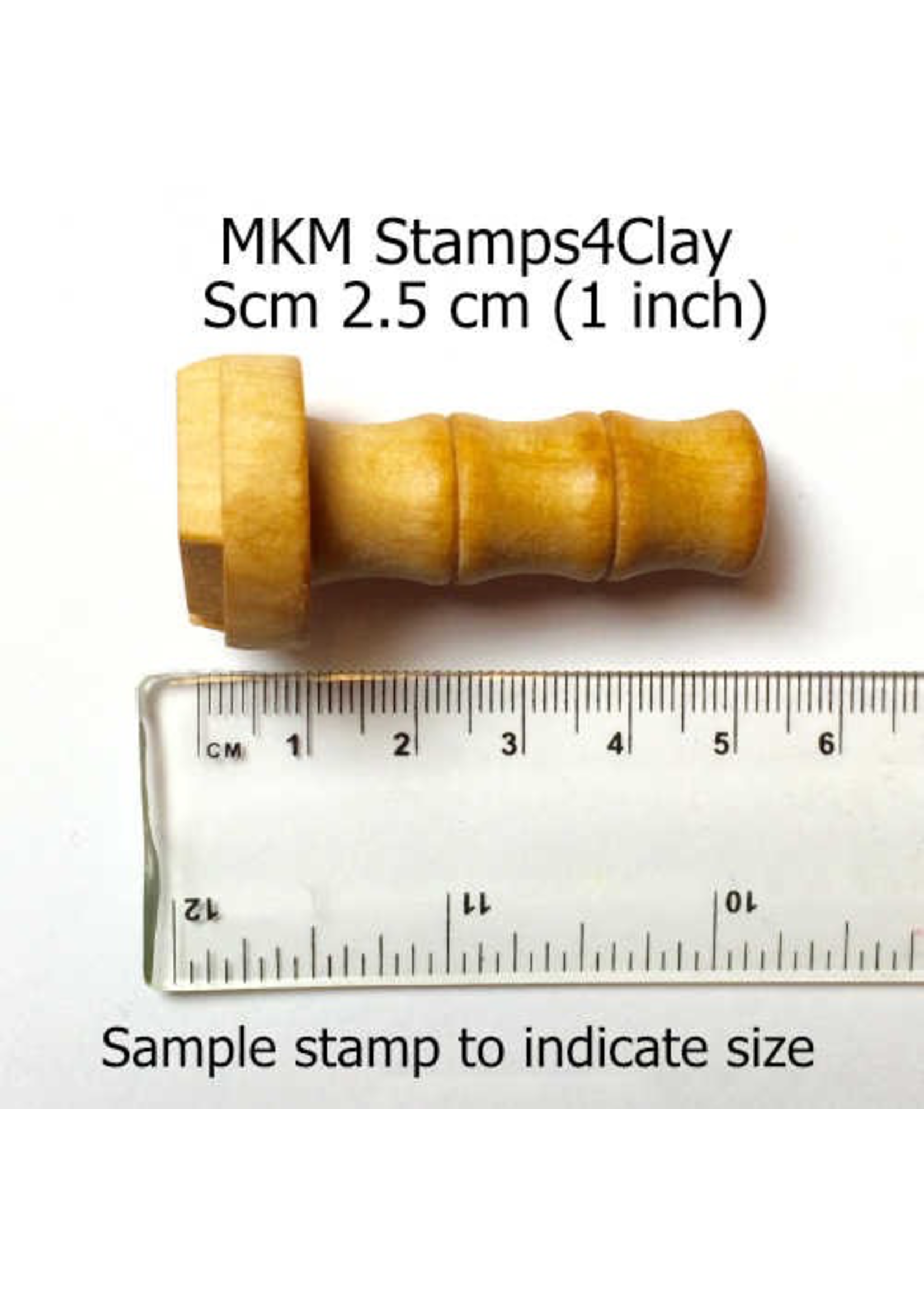 MKM tools Celtic Sisters stamp (2.5cm)