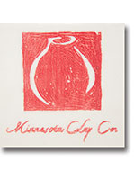 Minnesota clay Red Graffito paper