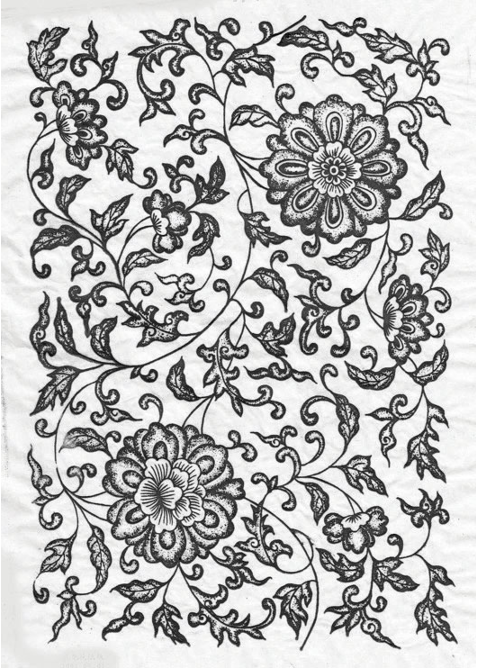 Sanbao Flower decal 07