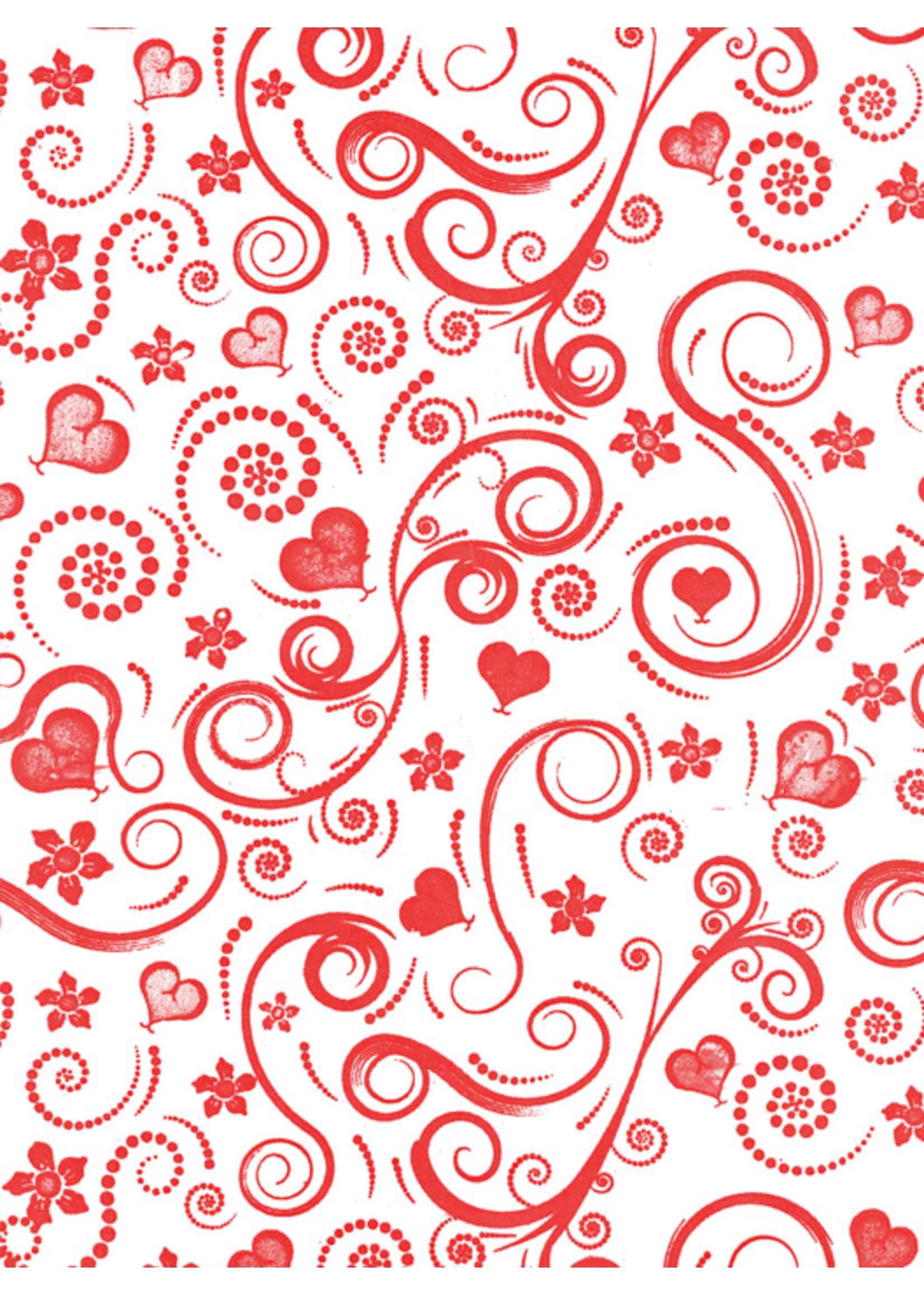 Sanbao Pattern – Swirly Heart