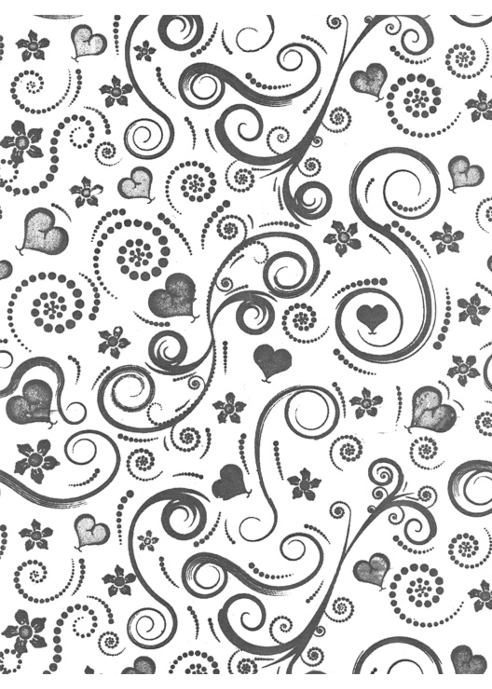 Sanbao Pattern – Swirly Heart